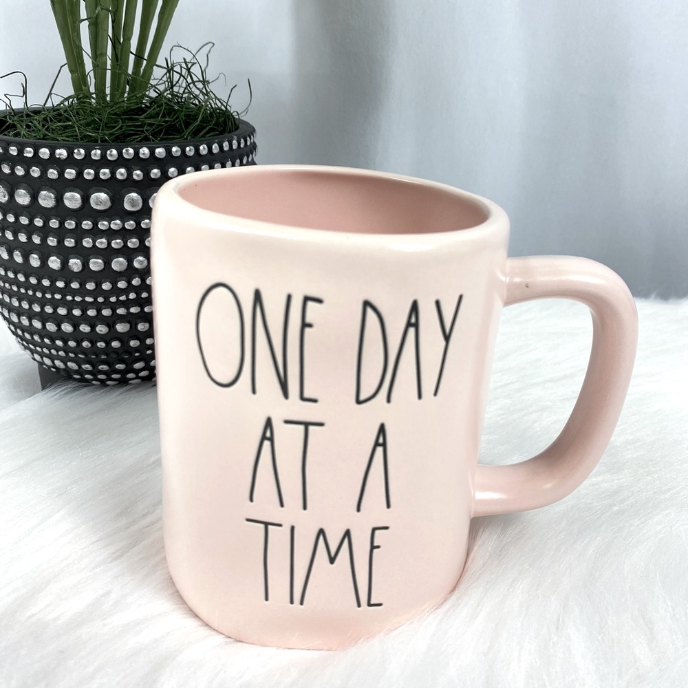 Rae Dunn pink mug